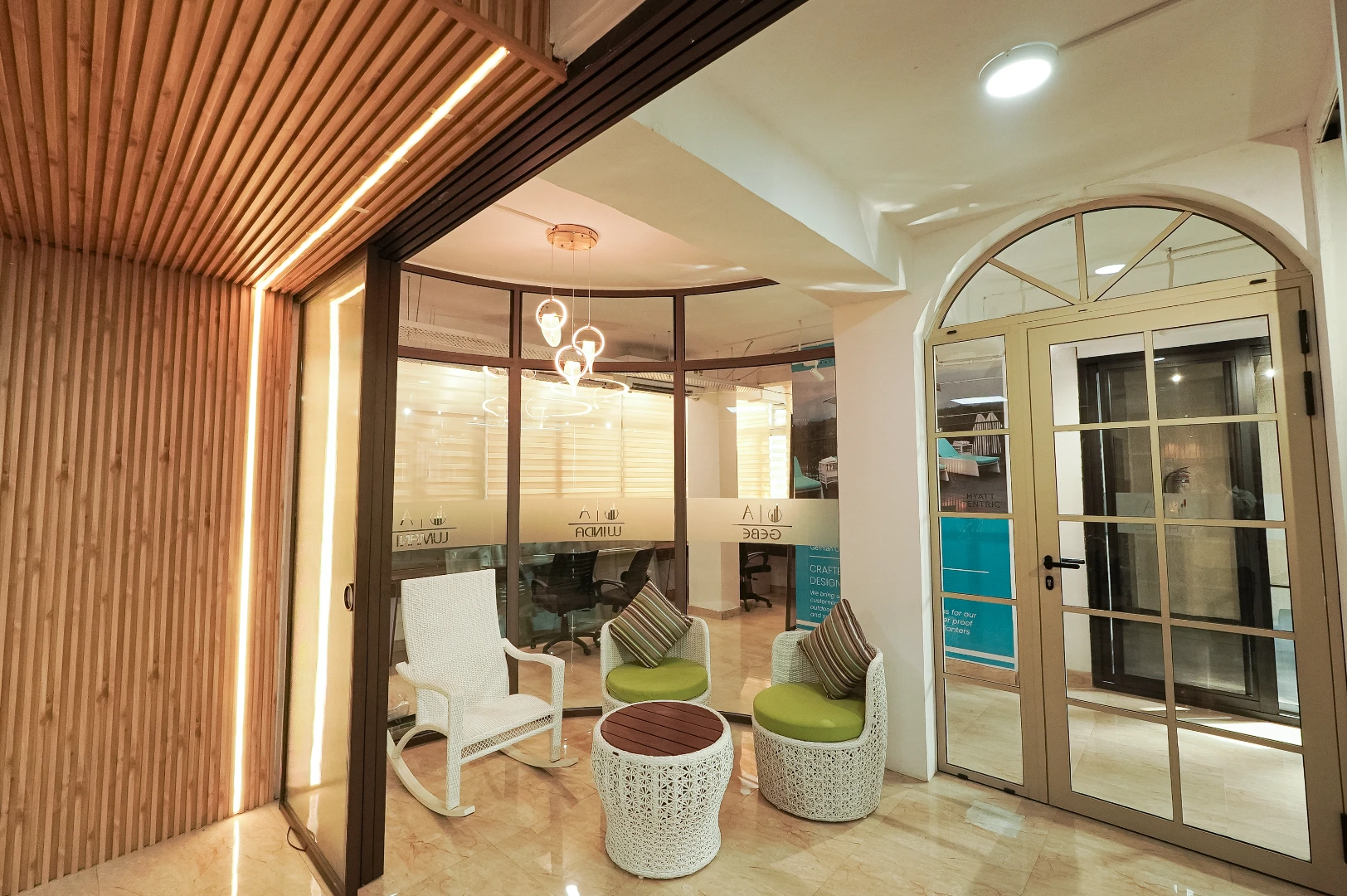 Arqtrace outdoor furniture